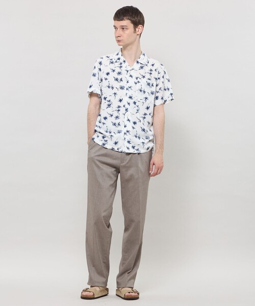 MACKINTOSH LONDON(マッキントッシュ ロンドン)の「【WEB・一部店舗限定】プラムツリープリント半袖オープンカラーシャツ(シャツ/ブラウス・メンズ・ネイビー/オフホワイト・L/M)」の13枚目の写真