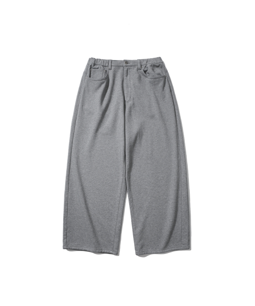 ANGLAN(アングラン)の「Baggy Fit Sweat Pants - Melange Grey(その他パンツ・メンズ・その他・1/2)」の1枚目の写真