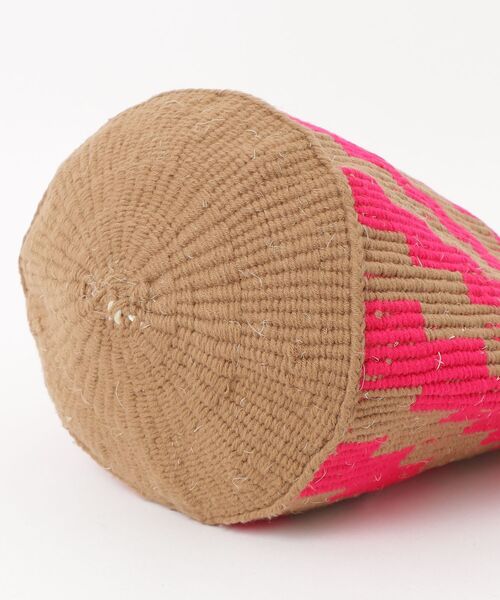 ROSE BUD（ローズバッド）の「AS SISAL BASKET BAG（かごバッグ・レディース・ピンク/ブルー・ONE SIZE）」の13枚目の写真