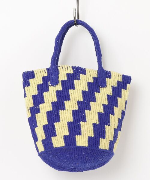ROSE BUD（ローズバッド）の「AS SISAL BASKET BAG（かごバッグ・レディース・ピンク/ブルー・ONE SIZE）」の16枚目の写真