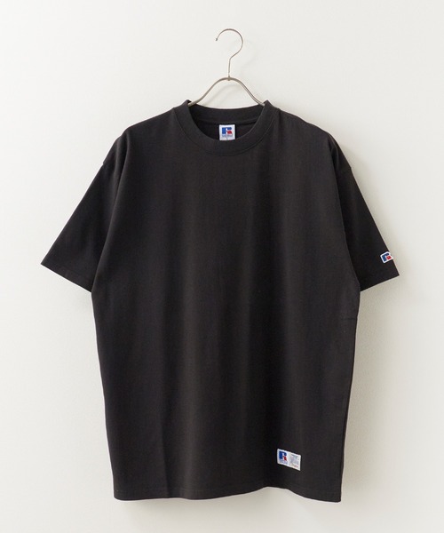 Russell Athletic(ラッセルアスレティック)の「RUSSELL ATHLETIC / ラッセルアスレティック Campus Jersey Solid T キャンパス ジャージー ソリッド Tシャツ 半袖 無地 ワンポイント ブランドロゴ 秋 秋服 2026年秋冬(Tシャツ/カットソー・メンズ・ホワイト/ブラック/グレー・M/L/XL)」の10枚目の写真