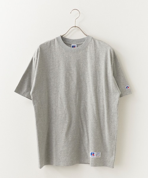Russell Athletic(ラッセルアスレティック)の「RUSSELL ATHLETIC / ラッセルアスレティック Campus Jersey Solid T キャンパス ジャージー ソリッド Tシャツ 半袖 無地 ワンポイント ブランドロゴ 秋 秋服 2026年秋冬(Tシャツ/カットソー・メンズ・ホワイト/ブラック/グレー・M/L/XL)」の20枚目の写真