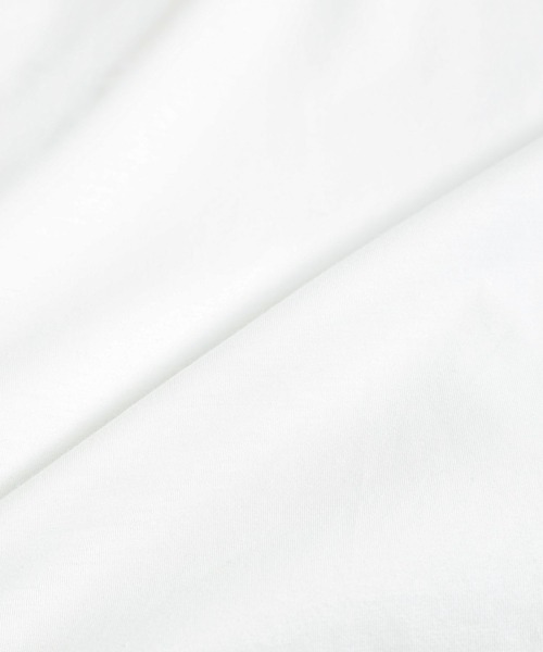 BABYLONE(バビロン)の「ワイドスリーブクルーネックプルオーバー(Tシャツ/カットソー・レディース・カーキ/ホワイト/チャコール・フリー)」の7枚目の写真