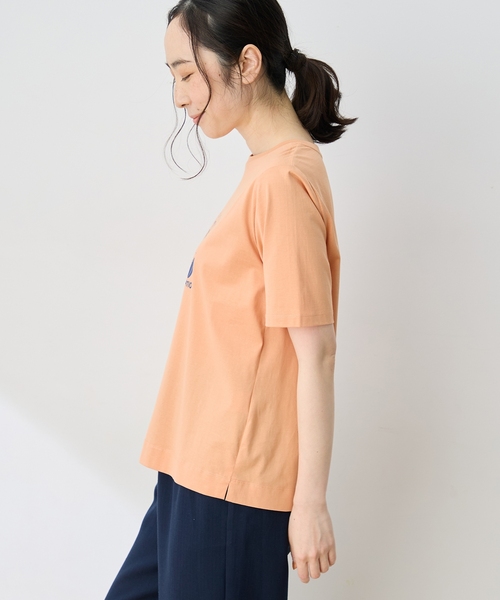 DECOY SINCE 1981(デコイシンスイチキュウハチイチ)の「ひやさらプレミアムプリント Tシャツ(Tシャツ/カットソー・レディース・ホワイト/オレンジ/グリーン・LL/L/M)」の9枚目の写真
