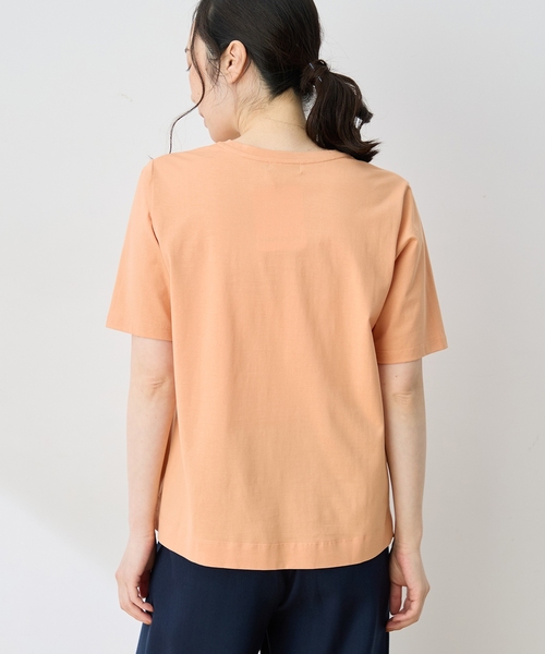 DECOY SINCE 1981(デコイシンスイチキュウハチイチ)の「ひやさらプレミアムプリント Tシャツ(Tシャツ/カットソー・レディース・ホワイト/オレンジ/グリーン・LL/L/M)」の8枚目の写真