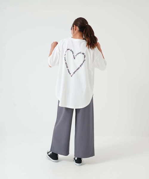 HEART MARKET(ハートマーケット)の「やわらかスラブウェストギャザーワイドパンツ(その他パンツ・レディース・カーキ/ブラック/ナチュラル/チャコール/グレイッシュベージュ・LARGE/MEDIUM)」の19枚目の写真