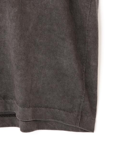 YLEVE(イレーヴ)の「YLEVE / OPEN END COTTON PIGMENT DYE PULL OVER(Tシャツ/カットソー・レディース・ネイビー/ホワイト/グレー・1)」の14枚目の写真