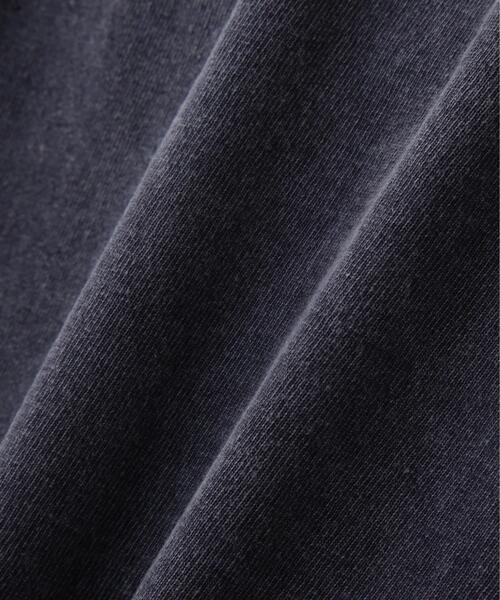 YLEVE(イレーヴ)の「YLEVE / OPEN END COTTON PIGMENT DYE PULL OVER(Tシャツ/カットソー・レディース・ネイビー/ホワイト/グレー・1)」の18枚目の写真