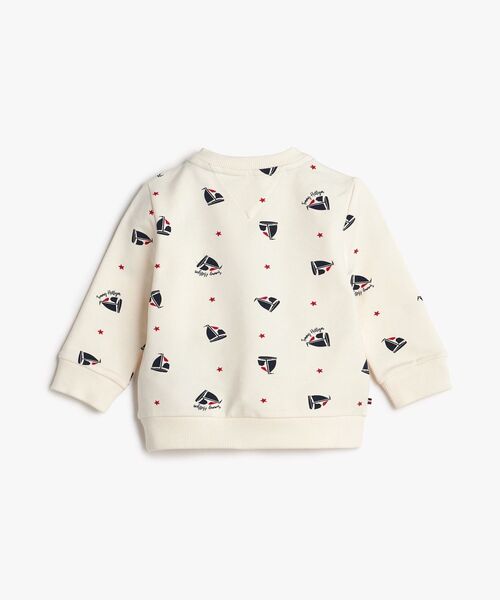 TOMMY HILFIGER(トミーヒルフィガー)の「BABY クルーネックトレーナー(スウェット・キッズ・マルチ・70cm/90/80cm)」の2枚目の写真