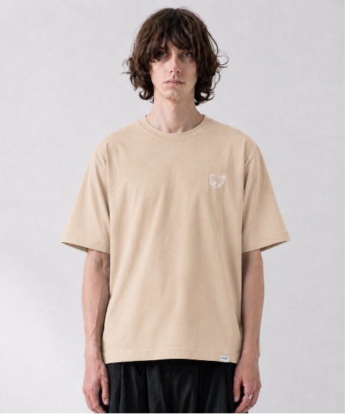 rehacer(レアセル)の「rehacer : Coolmax Engage CS / クールマックス エンゲージ カットソー(Tシャツ/カットソー・レディース・ベージュ/チャコールグレー/ブラック/イエロー・MEDIUM/X-LARGE/SMALL/LARGE)」の3枚目の写真