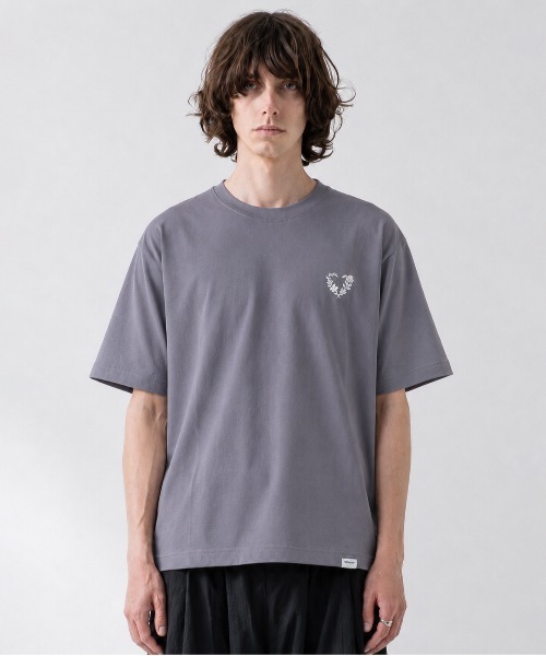 rehacer(レアセル)の「rehacer : Coolmax Engage CS / クールマックス エンゲージ カットソー(Tシャツ/カットソー・レディース・ベージュ/チャコールグレー/ブラック/イエロー・MEDIUM/X-LARGE/SMALL/LARGE)」の1枚目の写真