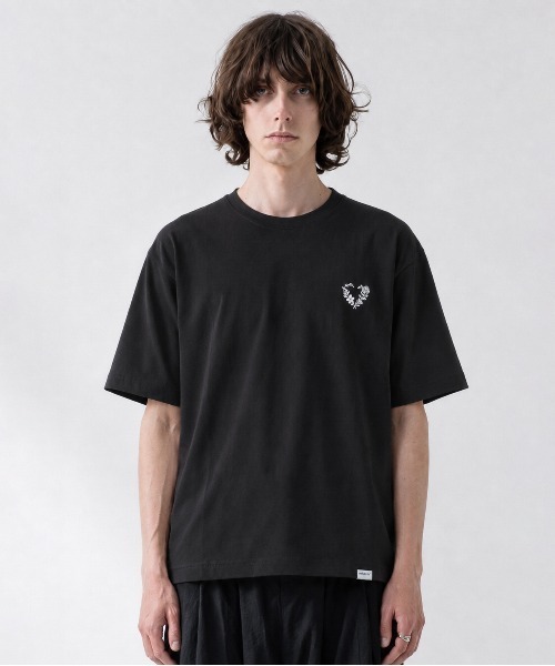 rehacer(レアセル)の「rehacer : Coolmax Engage CS / クールマックス エンゲージ カットソー(Tシャツ/カットソー・レディース・ベージュ/チャコールグレー/ブラック/イエロー・MEDIUM/X-LARGE/SMALL/LARGE)」の2枚目の写真
