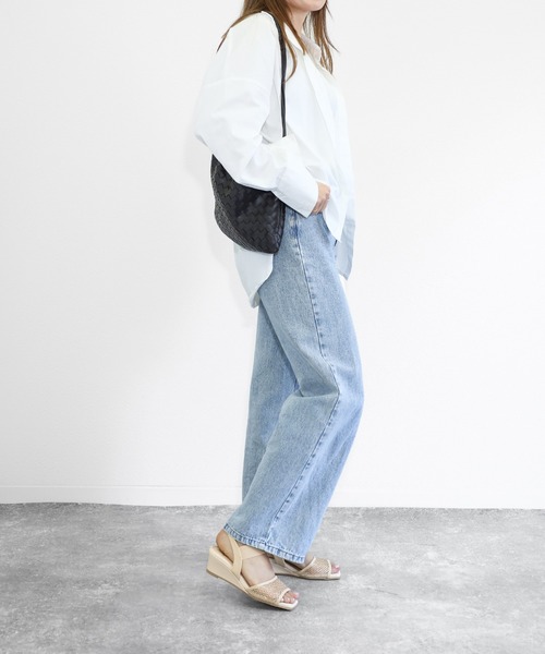 SOROTTO(ソロット)の「きらめくメッシュ素材の5.5㎝ヒール ゴムストラップサンダル(サンダル・レディース・ブラック/ゴールド/シルバー・M/L/S/LL)」の13枚目の写真