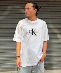 Calvin Klein(カルバンクライン) A - MONOLOGO OVERSIZED TEE / モノロゴ オーバーサイズ Tシャツ(ユニセックス)