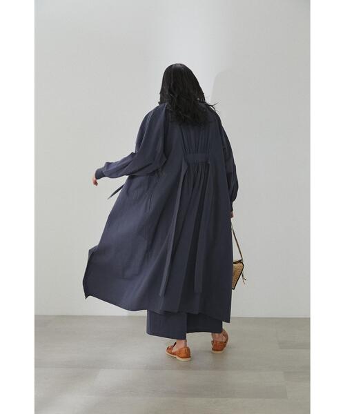 human woman（ヒューマンウーマン）の「【香菜子コラボ】サッカーストライプワンピース（ワンピース・レディース・ベージュ・MEDIUM）」の19枚目の写真