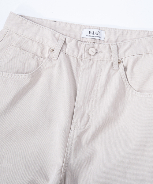 WAAR(ワール)の「M293 チノワイドコットンパンツ_ライトグレー(その他パンツ・メンズ・その他・MEDIUM/LARGE/SMALL)」の13枚目の写真