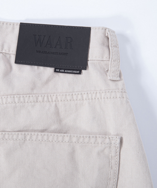 WAAR(ワール)の「M293 チノワイドコットンパンツ_ライトグレー(その他パンツ・メンズ・その他・MEDIUM/LARGE/SMALL)」の18枚目の写真
