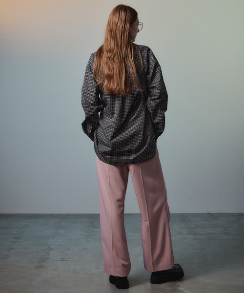 MAISON SPECIAL（メゾンスペシャル）の「Fake Sleeve Shirt/フェイクスリーブシャツ（シャツ/ブラウス・レディース・ブラック/ブルー/ホワイト・FREE）」の15枚目の写真