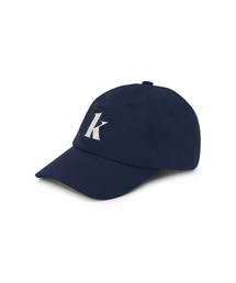 Kompakt Record Bar（コンパクトレコードバー）の「K Logo Curved Cap - Blue（キャップ）」