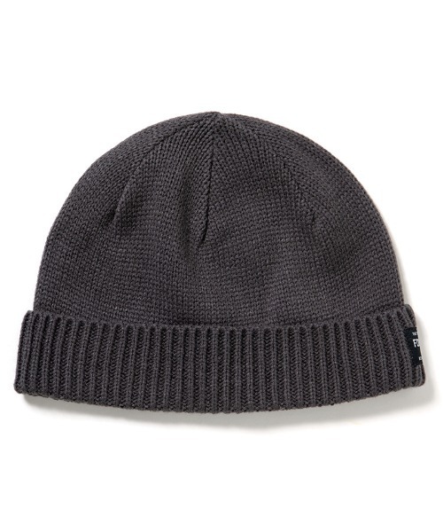 430(フォーサーティ)の「mko13796-FL BEANIE ビーニー ニット帽(26-173)(ニットキャップ/ビーニー・メンズ・チャコールグレー/グリーン/オレンジ/ブラック・FREE)」の2枚目の写真