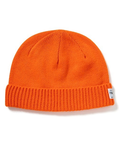 430(フォーサーティ)の「mko13796-FL BEANIE ビーニー ニット帽(26-173)(ニットキャップ/ビーニー・メンズ・チャコールグレー/グリーン/オレンジ/ブラック・FREE)」の4枚目の写真