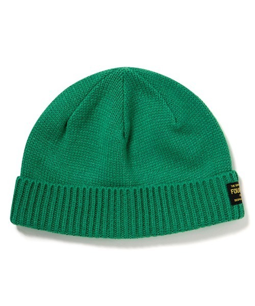 430(フォーサーティ)の「mko13796-FL BEANIE ビーニー ニット帽(26-173)(ニットキャップ/ビーニー・メンズ・チャコールグレー/グリーン/オレンジ/ブラック・FREE)」の3枚目の写真