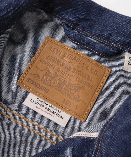 Levi's(リーバイス)の「【74】【Levi’s/リーバイス】スタンダードフィット TYPEⅢ トラッカージャケット/TRUCKER JACKET/セルビッチデニム/Gジャン/アメカジ/ヴィンテージ/ユニセックス(デニムジャケット・メンズ・インディゴブルー・M/S/XL/L)」の8枚目の写真