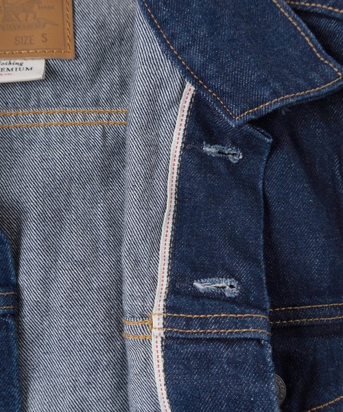 Levi's(リーバイス)の「【74】【Levi’s/リーバイス】スタンダードフィット TYPEⅢ トラッカージャケット/TRUCKER JACKET/セルビッチデニム/Gジャン/アメカジ/ヴィンテージ/ユニセックス(デニムジャケット・メンズ・インディゴブルー・M/S/XL/L)」の2枚目の写真