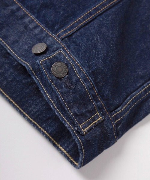 Levi's(リーバイス)の「【74】【Levi’s/リーバイス】スタンダードフィット TYPEⅢ トラッカージャケット/TRUCKER JACKET/セルビッチデニム/Gジャン/アメカジ/ヴィンテージ/ユニセックス(デニムジャケット・メンズ・インディゴブルー・M/S/XL/L)」の11枚目の写真