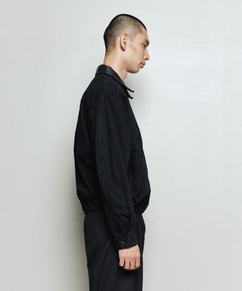 bal(バル)の「PIGMENT DYED MOLESKIN BLOUSON(ブルゾン・メンズ・ブラック/ベージュ/ブラウン・3/2/1)」の4枚目の写真