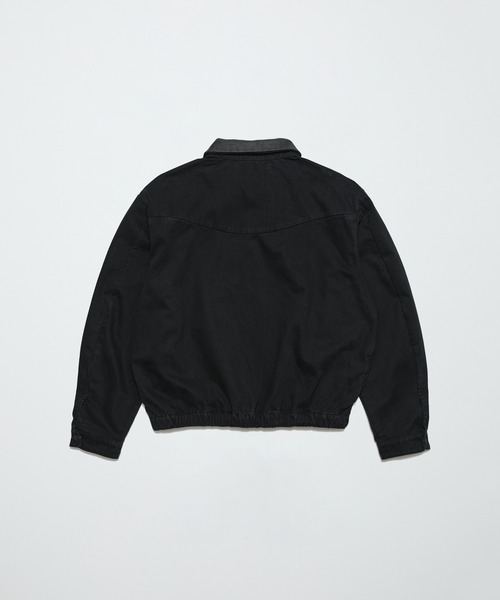 bal(バル)の「PIGMENT DYED MOLESKIN BLOUSON(ブルゾン・メンズ・ブラック/ベージュ/ブラウン・3/2/1)」の16枚目の写真
