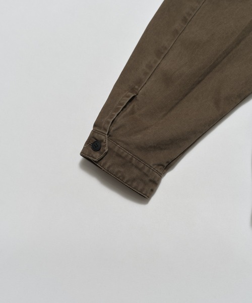 bal(バル)の「PIGMENT DYED MOLESKIN BLOUSON(ブルゾン・メンズ・ブラック/ベージュ/ブラウン・3/2/1)」の22枚目の写真
