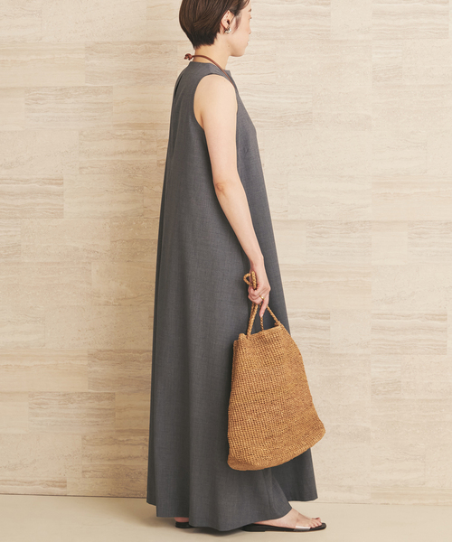 plage(プラージュ)の「ソモウ flare ワンピース(ワンピース・レディース・ブラック/チャコールグレー・38/36)」の13枚目の写真
