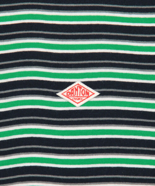 DANTON(ダントン)の「DANTON | クルーネック 長袖ボーダーTシャツ MEN(Tシャツ/カットソー・メンズ・ブルー系その他5/ブラック系その他2・XL/M/L)」の9枚目の写真
