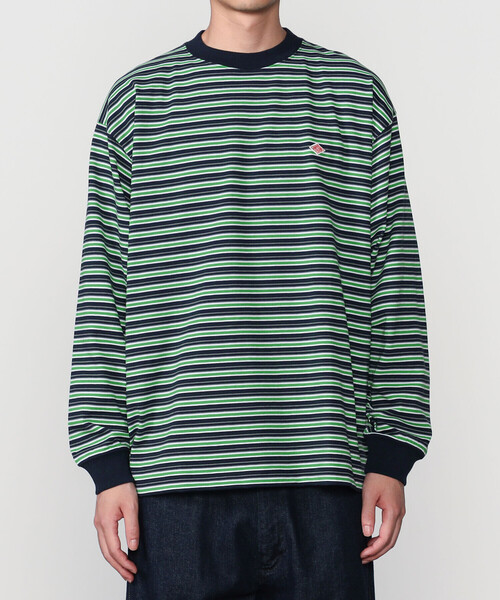 DANTON(ダントン)の「DANTON | クルーネック 長袖ボーダーTシャツ MEN(Tシャツ/カットソー・メンズ・ブルー系その他5/ブラック系その他2・XL/M/L)」の10枚目の写真