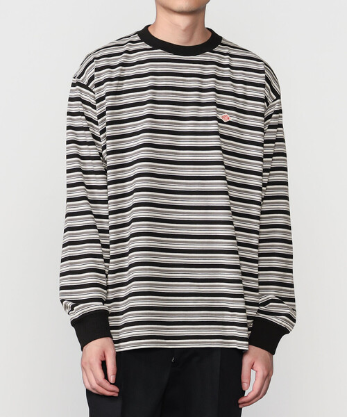 DANTON(ダントン)の「DANTON | クルーネック 長袖ボーダーTシャツ MEN(Tシャツ/カットソー・メンズ・ブルー系その他5/ブラック系その他2・XL/M/L)」の15枚目の写真