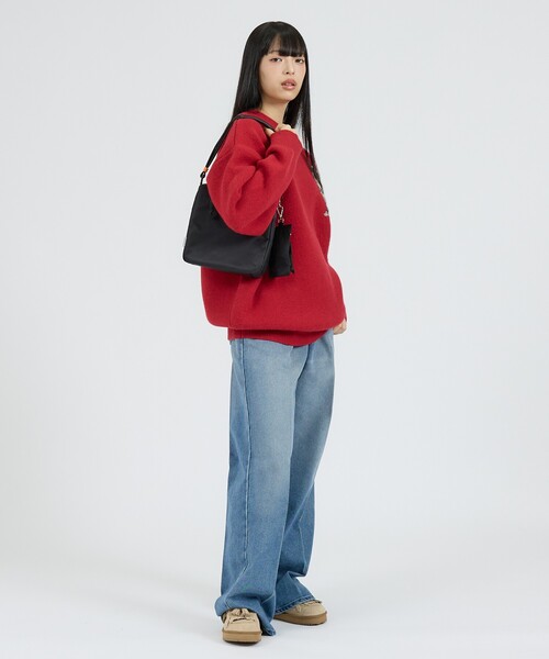 MIS(エムアイエス)の「【MIS / エムアイエス】ナイロンハンドバッグ / ユニセックス / MIS2625009(ハンドバッグ・メンズ・ブラック/カーキ・フリー)」の13枚目の写真