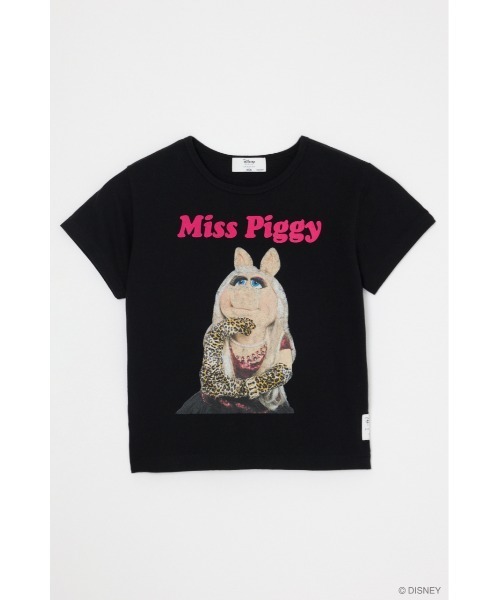 Disney SERIES CREATED by MUS(ディズニーシリーズクリエイテッドバイエムユーエス)の「MD TINY Tシャツ / KERMIT(Tシャツ/カットソー・レディース・パープル/ホワイト/ブルー/ピンク/ブラック/グリーン・FREE)」の9枚目の写真
