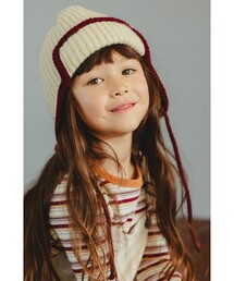 BEAMS mini（ビームスミニ）の「イヤー フラップ ニット帽 2026FW 秋 遠足 帽子（ハット）」