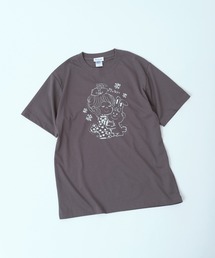 【 ADO MIZUMOR / ミズモリアド 】 水森亜土 ドライクールタッチ 接触冷感 吸水速乾 Tシャツ WNI