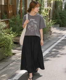 【 ADO MIZUMOR / ミズモリアド 】 水森亜土 ドライクールタッチ 接触冷感 吸水速乾 Tシャツ WNI