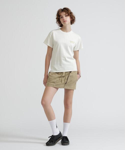 AVIREX(アヴィレックス)の「《NAVAL COLLECTION》POCKET DETAILE MINI SKIRT(スカート・レディース・チャコールグレー/カーキ/オリーブ系・F)」の6枚目の写真