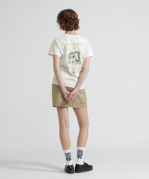 AVIREX(アヴィレックス)の「《NAVAL COLLECTION》POCKET DETAILE MINI SKIRT(スカート・レディース・チャコールグレー/カーキ/オリーブ系・F)」の7枚目の写真