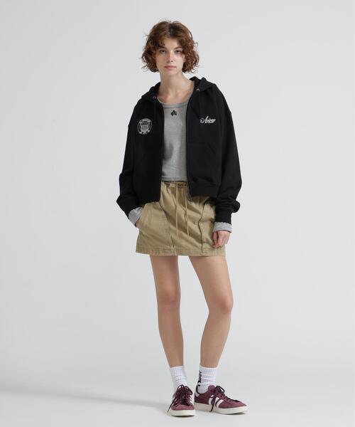 AVIREX(アヴィレックス)の「《NAVAL COLLECTION》POCKET DETAILE MINI SKIRT(スカート・レディース・チャコールグレー/カーキ/オリーブ系・F)」の10枚目の写真