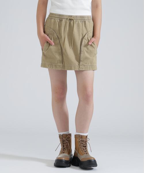 AVIREX(アヴィレックス)の「《NAVAL COLLECTION》POCKET DETAILE MINI SKIRT(スカート・レディース・チャコールグレー/カーキ/オリーブ系・F)」の17枚目の写真