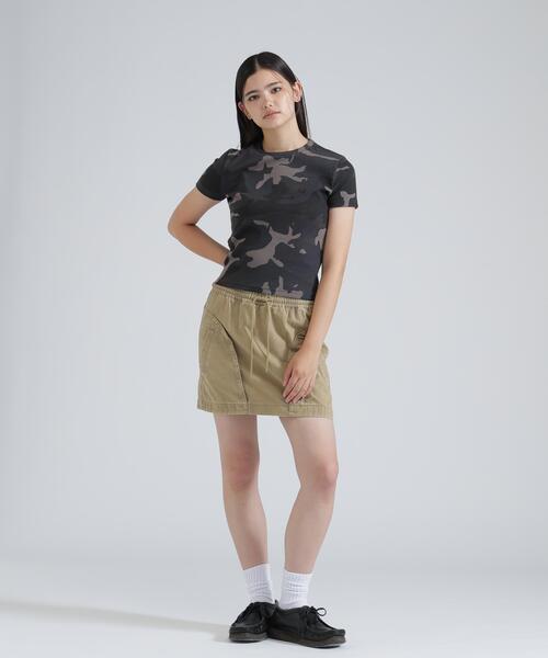 AVIREX(アヴィレックス)の「《NAVAL COLLECTION》POCKET DETAILE MINI SKIRT(スカート・レディース・チャコールグレー/カーキ/オリーブ系・F)」の18枚目の写真