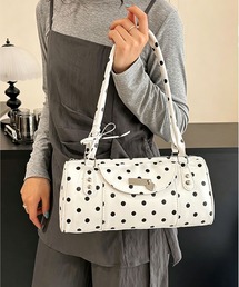水玉ボウリングショルダーバッグ