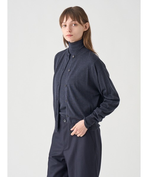JOHN SMEDLEY(ジョンスメドレー)の「タートルネック長袖ニットプルオーバー(ニット/セーター・レディース・ダークグレー・S)」の7枚目の写真