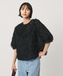 へアリー フリンジ ブラウス ‐ウォッシャブル‐