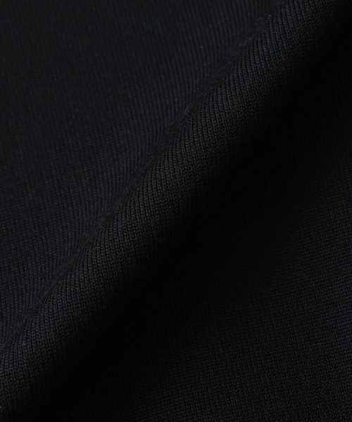 EDIFICE（エディフィス）の「《EDIFICE by PIPPIOLINO》ウール プレイティング クルーネック（ニット/セーター・メンズ・ブラック/グレー・MEDIUM/LARGE）」の22枚目の写真